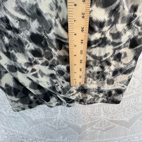 BANANA REPUBLIC LONG SLEEVE CREAM GRAY DRESS M MEDIUM - Picture 11 of 15